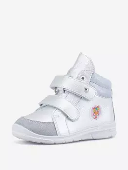 Ботинки для девочки Котофей, Серебряный