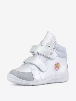 Ботинки для девочки Котофей, Серебряный