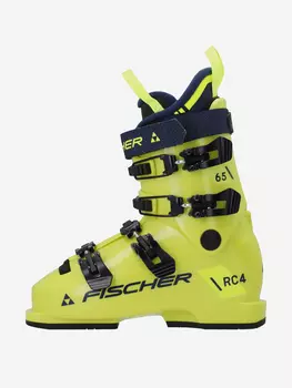 Ботинки горнолыжные детские Fischer RC4 65 JR, Желтый