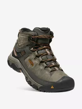 Ботинки мужские KEEN TARGHEE III MID WP M, Коричневый