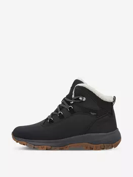 Ботинки утепленные женские Jack Wolfskin Everquest Texapore Mid, Черный