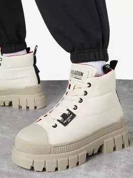 Ботинки утепленные женские PALLADIUM Revolt Boot Overcrush, Белый