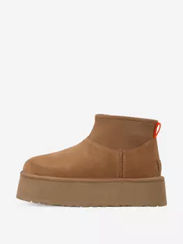 Угги женские UGG Classic Mini Dipper, Коричневый