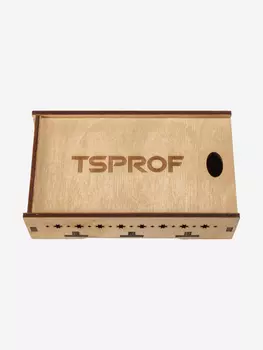 Бокс для хранения камней для заточки TSPROF, 6 мест, Серебряный