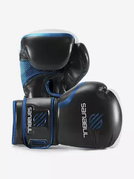 Боксерские перчатки Sanabul Essential SA-500, Голубой