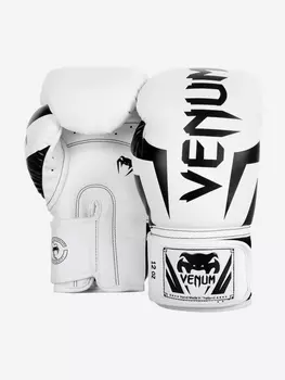 Боксерские перчатки Venum Elite - Белый, Белый