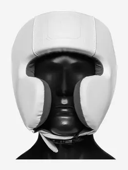 Боксёрский шлем мексиканского стиля ULTIMATUM BOXING GEN5MEX-HTN WHITE с алькантарой, Белый