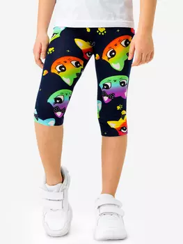 Бриджи для девочек Happyfox, Черный