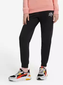 Брюки для девочек PUMA Classic, Черный