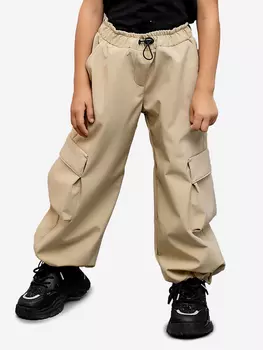 Брюки для девочки batik Гремми бежевый, Бежевый