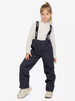 Брюки для девочки batik Лиа чугунный, Черный