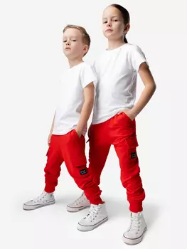 Брюки для мальчиков bodo, Красный