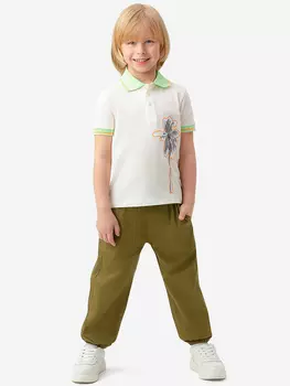 Брюки для мальчика Button Blue, Зеленый