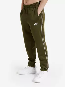 Брюки для мальчиков Nike Sportswear, Зеленый, размер 128-137