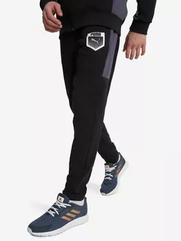 Брюки для мальчиков PUMA Active Sports Graphic, Черный