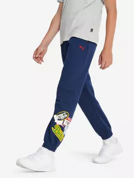 Брюки для мальчиков PUMA Basketball Hooperhotline, Синий