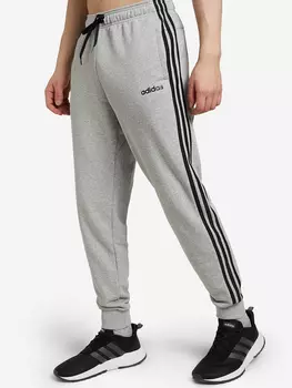 Брюки мужские adidas Essentials 3-Stripes, Серый, размер 56-58