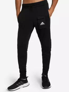 Брюки мужские adidas Essentials Brandlove French Terry Joggers, Черный
