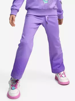 Брюки Playtoday для девочки, Фиолетовый