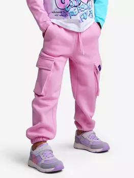 Брюки Playtoday для девочки, Фиолетовый