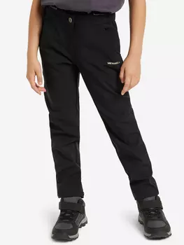 Брюки софтшелл для девочек Merrell, Черный, размер 152