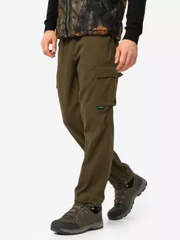 Брюки тактические мужские летние Huntsman Антигнус ткань смесовая, Зеленый