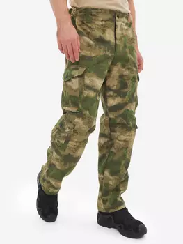 Брюки тактические мужские летние Huntsman Крафт туристические из смесовой ткани, Зеленый
