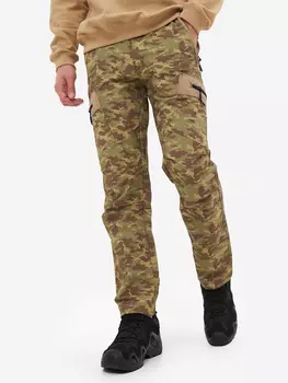 Брюки тактические мужские летние Huntsman Матрица из ткани Nylon Cotton рипстоп, Зеленый