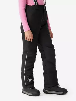 Брюки утепленные для девочек Lassie Vesa, Черный