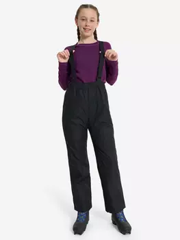 Брюки утепленные для девочек Nordway, Черный