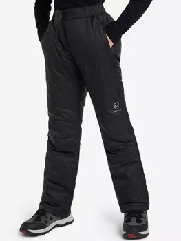 Брюки утепленные для девочек Northland, Черный