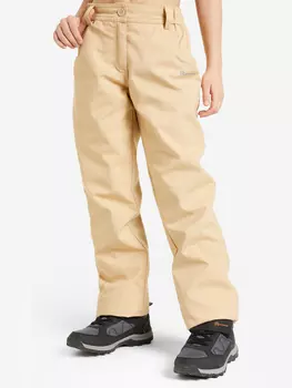 Брюки утепленные для девочек Outventure, Бежевый