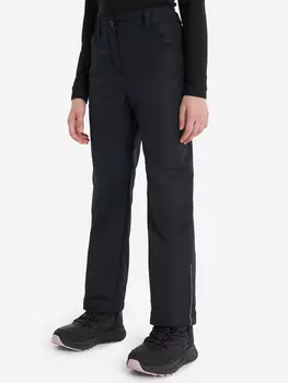 Брюки утепленные для девочек Outventure, Черный