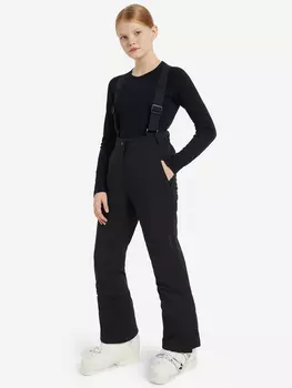 Брюки утепленные для девочек Volkl, Черный, размер 170