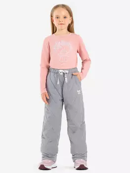 Брюки утепленные для девочки Kapika, Серый