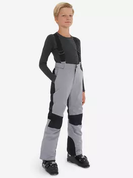 Брюки утепленные для мальчиков Glissade, Серый