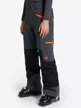 Брюки утепленные для мальчиков Ziener, Серый, размер 140