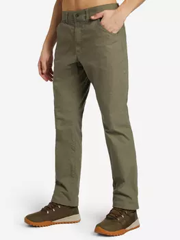 Брюки утепленные мужские Columbia Flex ROC Lined Pant, Зеленый, размер 52/32