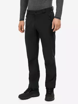 Брюки утепленные мужские Jack Wolfskin Activate Thermic, Черный, размер 54