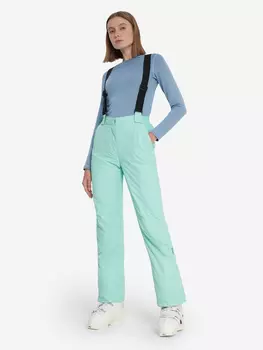 Брюки утепленные женские Glissade, Зеленый