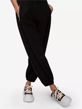 Брюки женские DEHA Tech Nylon Logo Trim Jogger, Черный