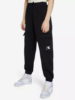 Брюки женские Diadora Slit, Черный