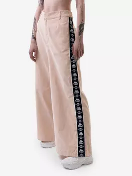 Брюки женские Kappa x Kruzhok, Оранжевый, размер 44