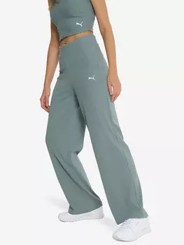 Брюки женские PUMA Ess Elevated, Зеленый