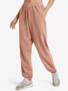 Брюки женские Reebok Classics Natural Dye Small Logo, Желтый, размер 44