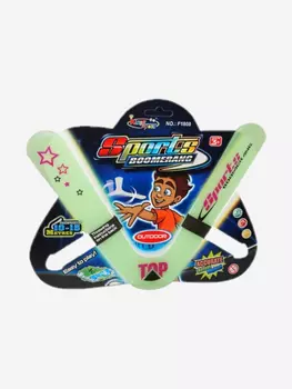 Бумеранг Спорт, Нескучные игры, Бумеранг светящийся в темноте, Мультицвет