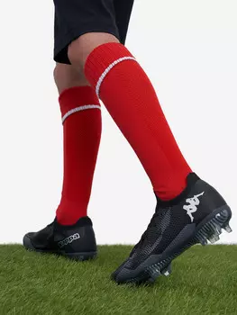 Бутсы для мальчиков Kappa Contra Jr Fg, Черный