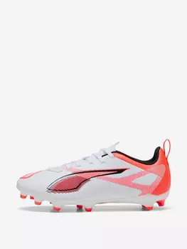 Бутсы для мальчиков PUMA Ultra 5 Play Fg/Ag Jr, Белый
