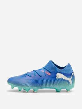 Бутсы мужские PUMA Future 7 Match Fg/Ag, Синий