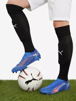 Бутсы мужские PUMA Ultra 6 Match Fg/Ag, Синий